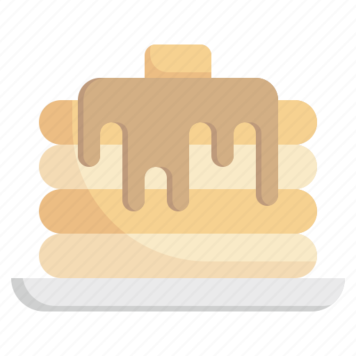 Pancake, syrup, pancakes, french, food, and, restaurant icon - Download on Iconfinder