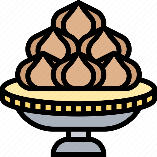Chocolate, meringue, bakery, confectionery, serve icon - Download on Iconfinder