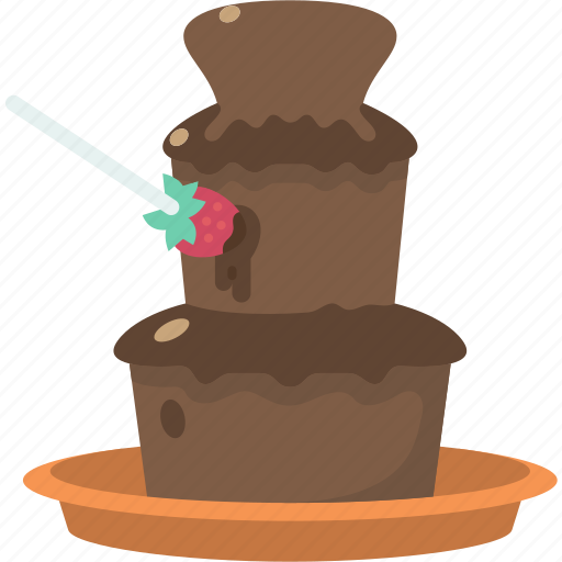 Fondue, chocolate, dipping, dessert, sweet icon - Download on Iconfinder