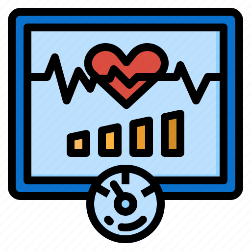 Heart, heartbeat, medical, romance, wave icon - Download on Iconfinder
