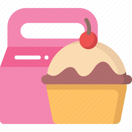 Wedding, cupcake, dessert bakery birthday, wedding cake, sweet icon - Download on Iconfinder