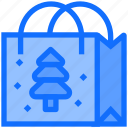 christmas, purchase, shopping bag, gift