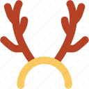 antler, antlers headband, deer horn, reindeer antlers, reindeer horns