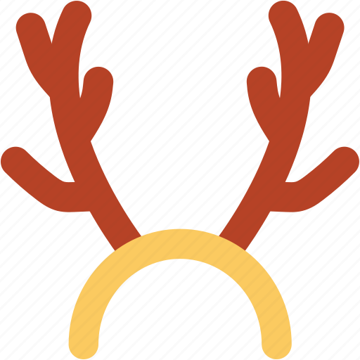Antler, antlers headband, deer horn, reindeer antlers, reindeer horns icon - Download on Iconfinder