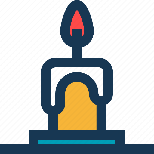 Candle, christmas, fire, flame icon - Download on Iconfinder