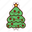 christmas, christmas tree, decoration, holiday, star, tree, winter 
