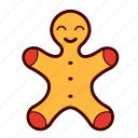 candy, christmas, cinnamon, decoration, frosting, gingerbread, man 