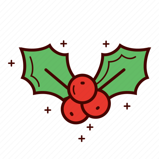 Berry, christmas, decoration, holly, mistletoe, star, winter icon - Download on Iconfinder