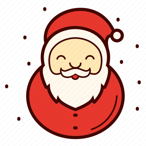 Beard, christmas, happy, holiday, santa, santa clause, xmas icon - Download on Iconfinder