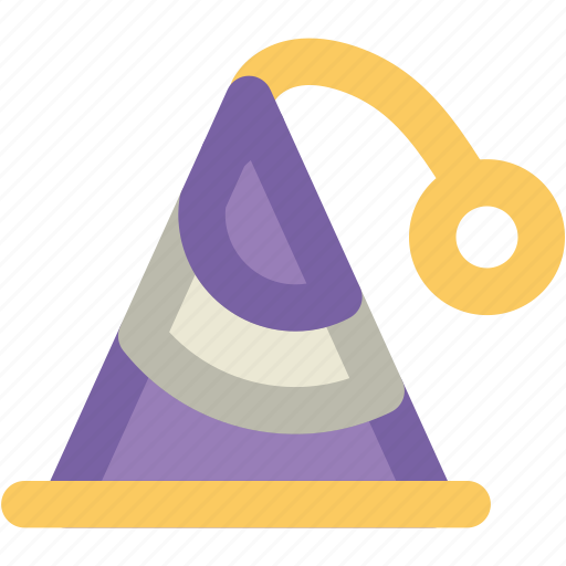 Birthday cap, birthday clown, birthday cone hat, cone hat, party cap, party cone hat icon - Download on Iconfinder