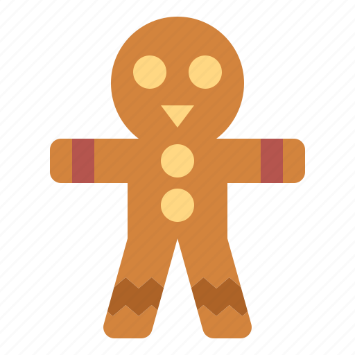 Bakery, cookie, food, gingerbread, man icon - Download on Iconfinder