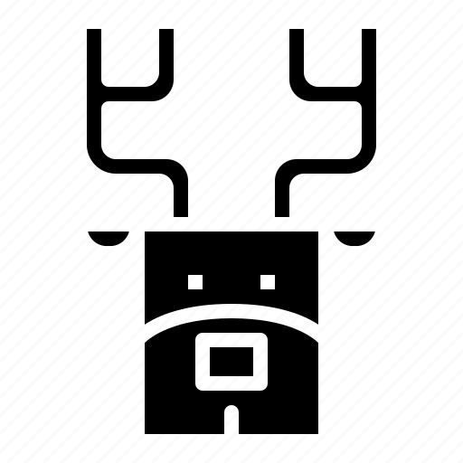 Animal, deer, mammal, reindeer icon - Download on Iconfinder