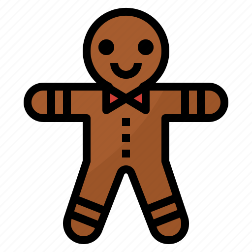 Christmas, cookie, dessert, gingerbread, man icon - Download on Iconfinder