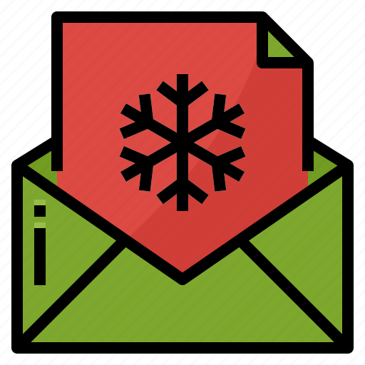 Card, christmas, envelope, greetings, letter icon - Download on Iconfinder