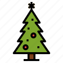 christmas, decoration, pine, tree, xmas