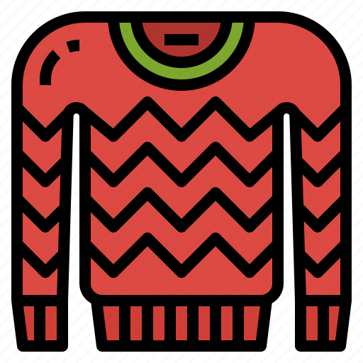 Clothes, clothing, garment, sweater, winter icon - Download on Iconfinder