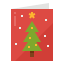 card, christmas, greetings, letter 