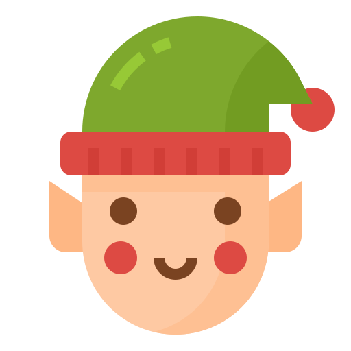 Assistant, avatar, christmas, elf, fantasy, santa icon - Free download