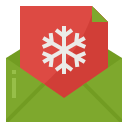 card, christmas, envelope, greetings, letter