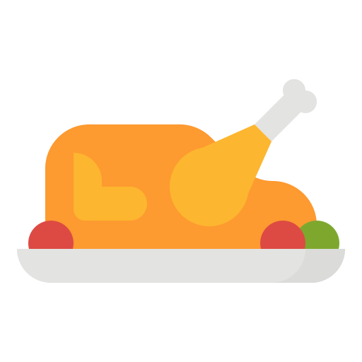Chicken, christmas, food, roast, turkey icon - Free download