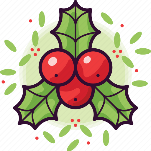 Berry, christmas, holly, leaf, nature, plant, xmas icon - Download on Iconfinder