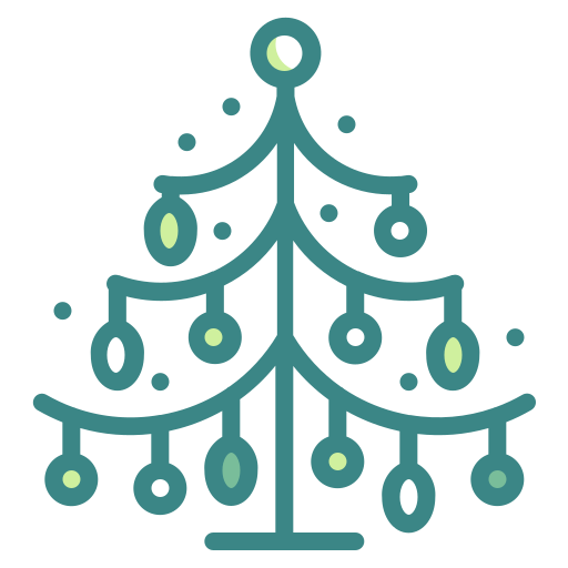 Christmas, decoration, illumination, lights, xmas icon - Free download