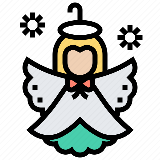 Angel, christmas, decoration, doll, toy icon - Download on Iconfinder