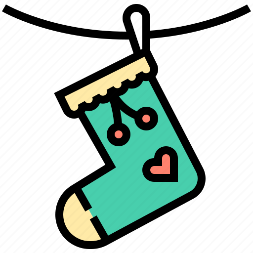 Christmas, merry, santa, sock, xmas icon - Download on Iconfinder