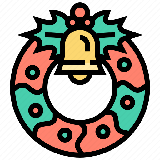 Christmas, decoration, merry, wreath, xmas icon - Download on Iconfinder