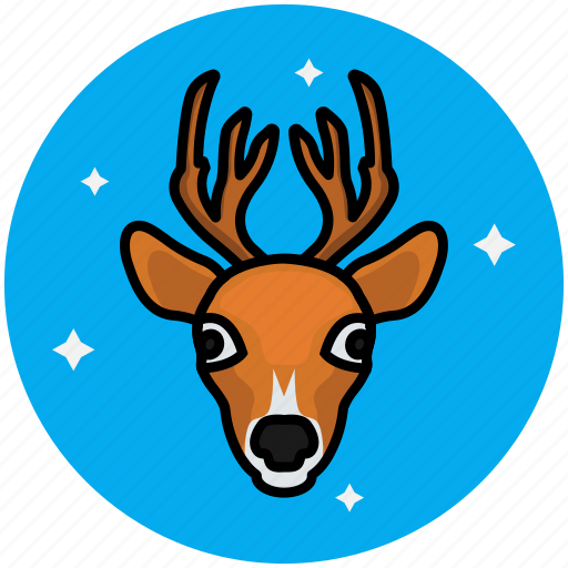Animal, christmas, deer, mammal, reindeer icon - Download on Iconfinder