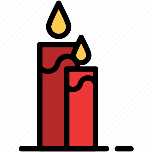 Candle, celebration, christmas, decoration, gift, winter, xmas icon - Download on Iconfinder