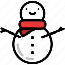 christmas, decoration, new year, ornament, snow, snowman, xmas