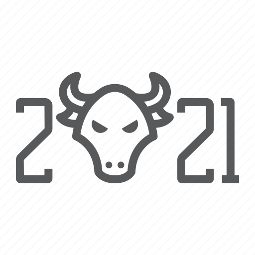 Year, zodiac, new, ox, bull, 2021 year, chinese icon - Download on Iconfinder