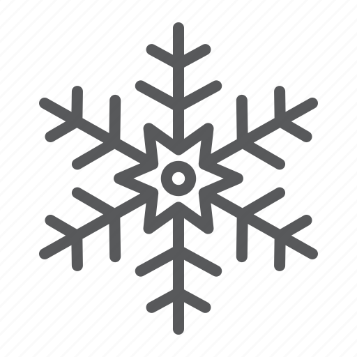Snowflake, ice, snow, deoration, merry, christmas, frost icon - Download on Iconfinder