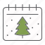 calendar, christmas, tree, event, xmas, reminder, merry 