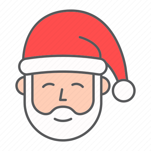 Claus, christmas, head, santa, xmas, merry, noel icon - Download on Iconfinder