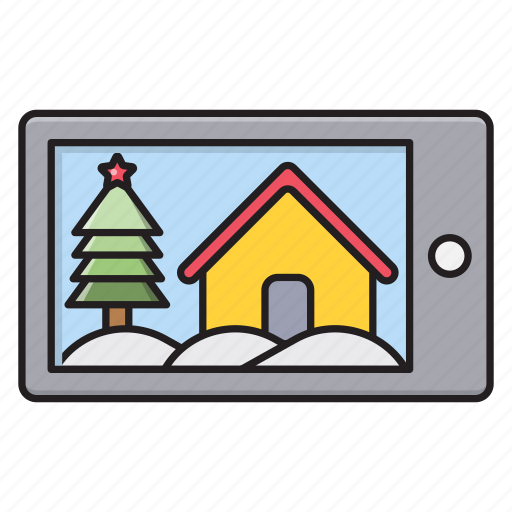 Picture, party, christmas, mobile, photo icon - Download on Iconfinder
