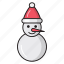 party, decoration, christmas, celebration, snowman 