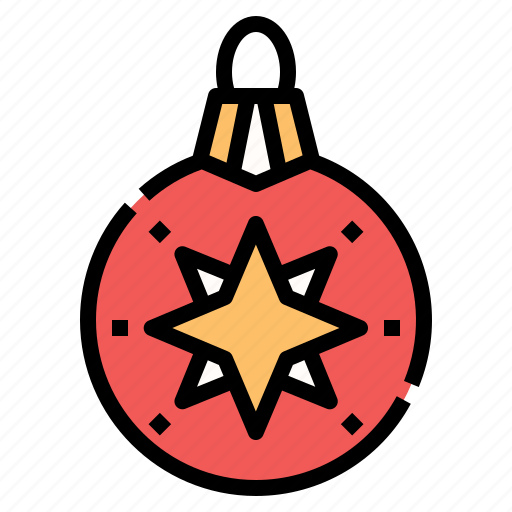 Christmas, ornament, decoration, ball, xmas icon - Download on Iconfinder
