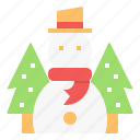 christmas, snow, winter, decoration, snowman