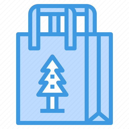 Xmas, gift, bag, tree, christmas icon - Download on Iconfinder
