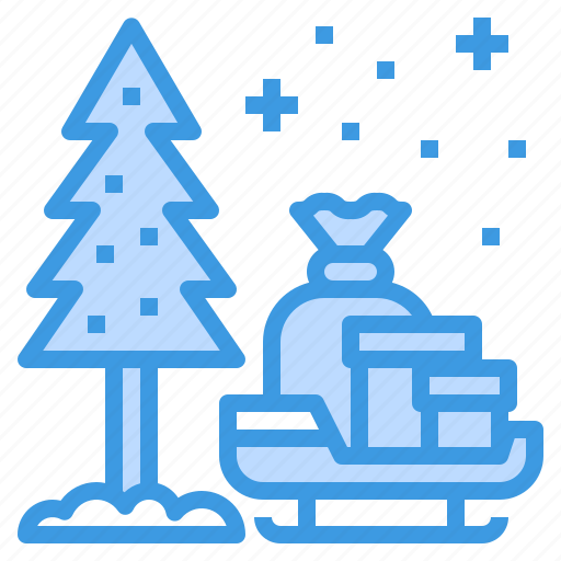 Tree, gifts, christmas, decorations, xmas icon - Download on Iconfinder