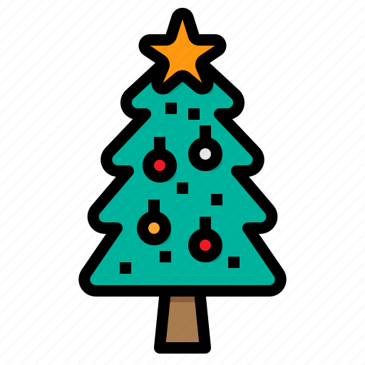 Tree, xmas, decoration, christmas icon - Download on Iconfinder
