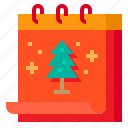 christmas, xmas, tree, calendar, date