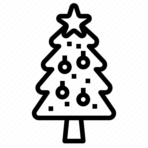 Xmas, tree, decoration, christmas icon - Download on Iconfinder