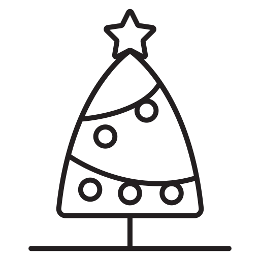 Christmas, celebration, decoration, christmas tree, holiday icon - Free download