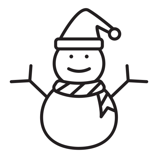 Christmas, celebration, snowman, winter, snow icon - Free download