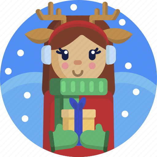 Christmas, celebration, winter, reindeer, holiday icon - Download on Iconfinder