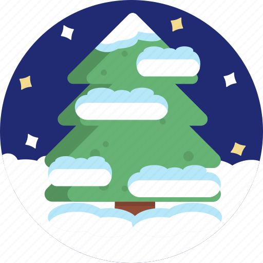Tree, xmas, decoration, winter, snow, holiday, christmas icon - Download on Iconfinder