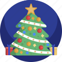 tree, xmas, decoration, holiday, christmas, celebration